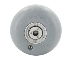 rockible Balloon Tires, Inflatable Balloon Wheels, High Load Capacity 80 Kg, Grey Beach, Beach Cart Accessories, As Described, 22.5 mm Shaft