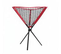 rockible Baseball Ball Collector Ball Net Ball Return Ball Catcher Ball Basket With Triangular Structure And Down For Transport Between Spots Suitable for coaches athletes training fields home