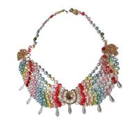 rockible Bra Body Chain Bra Chain Body Jewelry Colorful for Women and Girls Fashion Necklaces for Stage Performance Music Festivals