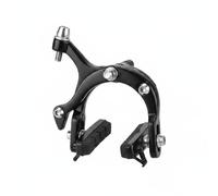 rockible Brake System Linear Pull Brake Hardware Brake Arms Brake Levers Brake Cables Solid Aluminum Stable Braking Suitable for Daily Rides Fitness Trail approaches, Blk Al V-Brake B-w