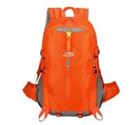 rockible Breathable Hiking Backpack, Orange, Orange, size to 3 | Lightweight, Daypack, Adjustable, Rucksack, for Commuting, Hikers, tourists
