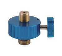 rockible Camping Outlet Anti-Leak Replacement Tank Inlet Converter Gas Cylinder Picnic Accessories, Blue