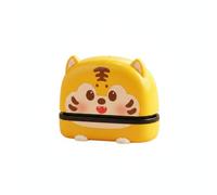 rockible Children Name Stamp Self Inking Stamp Personal Labeler Tagging Stamp with Piece Structure and Sponge Ink Core Suitable for School Items Camps Daycare, Yellow