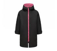 rockible Children Surfing Cape Hooded Changing Robe Coat Towel Poncho With Fleece Lined Interior Windproof Zippered Front And Storage Pockets For Fast Dry Off, color to 1, S