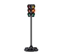 rockible Children Traffic Traffic Light Toy Pedestrian Playset Teaching Prop Learning Tool With Sound And Color Changing Indicators Material suitable for classroom activities playroom games