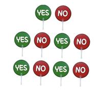 rockible Classroom Teaching Sign Participation Response Paddle Hand Sign Board Double Sided Design Material suitable for classroom teaching small groups, Yes/No Paddle