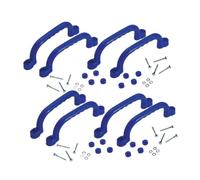 rockible Climbing Hold Set for Outdoor Children's Playgrounds, Handholds, Swing Attachments for The Garden Playground, Navy Blue