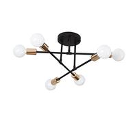 rockible Contemporary Gold Chandelier Lighting Fixture for Elegant Home Entry