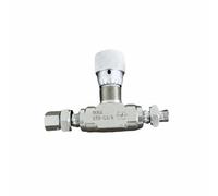 rockible Control Valve Air Regulator Throttle Valve Inline Adjuster Pneumatic Unit Alloy Design with Threaded 3/8 Fittings Suitable for Compressed air Routing Equipment Setup Routine Service