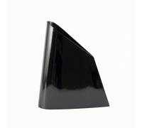 rockible Decorative Vase Modern Trapezoid Geometric Metal Minimalist With Clean Angles And Sleek Profile suitable for entryway room consoles dining tables, Black, Large L270 W100 H350MM