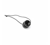 rockible Diving Jacket Cover Regulator Cap Plug Protector With Din Dust Cover Thread Retainer Cord Aluminum Build Suitable for technical divers gear storage boat use transport, Black