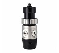 rockible Diving Regulator First Stage Scuba Regulator Yoke Regulator Unbalanced Piston Regulator Stainless Steel Construction Compact Easy Care Suitable for Recreational Diving Travel Training, DIN