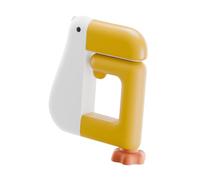 rockible Duck Design Table Hook for Handbag Support in Meeting Room or Bar, White and Yellow