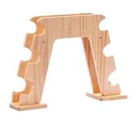 rockible Dumbbell Rack Weight Rack Compact Vertical Weight Organizer 3 Tier Dumbbells Stand