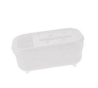 rockible Elegant Tissue Box Storage Solution for Living Room and Office Decor, Rectangle White