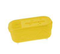 rockible Elegant Tissue Box Storage Solution for Living Room and Office Decor, Rectangle Yellow