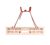 rockible Fingerboard for Rock Climbing Wooden Pull Up for Climbers Outdoor Bouldering