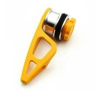 rockible Fishing Line Tying Device Knotter Tool Bobbin Leader Connector Uniform Wraps Reinforced Body Metal Bobbin Adjustable Dial For Reliable Line Joining, Yellow Silver, 33G