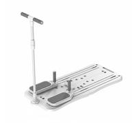 rockible Fitness Training Board Split Ski Machine Balance Board Combined Exercise With Switchable Design For Stance Training , White , Four-in-one Fitness Board