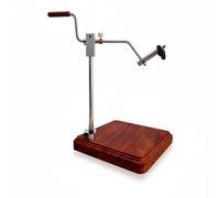 rockible Fly Tying Station Rotary Vise Unit with Stable Weighted Degree Rotating Access Adjustable Steel Holder Smooth Bearing Action Compact Setup Suitable, Basic