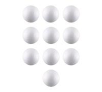 rockible Foam Balls, Sphere, Polystyrene Craft Balls, White Foam Ball, for Birthday, 9cm