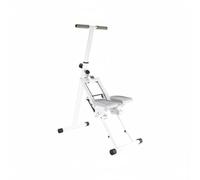 rockible Folding Climbing Machine Compact Home Exercise Equipment With Adjustable Pedals And Quiet Smooth Motion folding frame for easy storage suitable for, Straight Handle With Meter