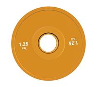rockible Fractional Training Weights, Portable, Easy to Store, with Small Change Plates, Orange 1.25kg