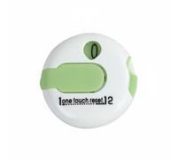 rockible Golf Score Keeper Golf Score Counter Stroke Counter Stroke With Portable And Central Reset Suitable for casual games course practice events, White Green