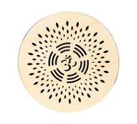 rockible Hand Drum Rain Drum 12 inch for Sound Rain Disk Wood,Ethnic Percussion Instrument,Stream Drum,for Home Supplies,Gift
