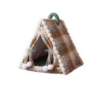 rockible Indoor Feline Hideaway, color to 5, S | Cozy angled design, Pet Tent, soft, Tent House, for Bedroom, Cats