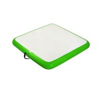 rockible Inflatable Cushion with Pump Portable Floor Seat Padded for Yogis, Meditators