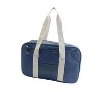rockible JK Uniform Bag Top Handle Oxford Cloth Large Capacity Fashion Satchel Ita Bag, Blue