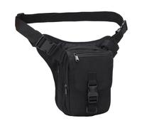 rockible Leg Bag, Multi-purpose Bag for Men And Women, Ideal for Cycling, Camping, Hiking And Biking, Black