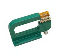 rockible Material Leather Skiving Machine Splitter Edge Skiver Trimmer Stainless Steel Construction With Fine Tuning Thickness, Green