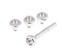 rockible Metal Trumpet Mouthpiece, 7C 5C 1.5C (musical Instrument Accessories), Silver, 7c 5c 3c 1.5c