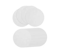 rockible Microwave Kiln Papers for DIY Fusing Glass Jewelry Replacement Accessory,Hot Melt Kiln Paper for Fireplace,Glass Art Supplies, 50x Round 7cm