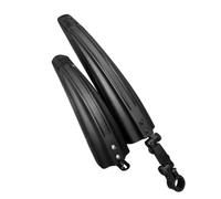 rockible Mudguard Set Front Rear Guard Two Stage Adjustable Knobs Flexible PP Protects Back And Face suitable for city streets gravel paths