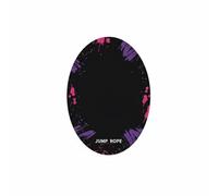 rockible Non Slip Exercise Pad Jump Rope Mat Skipping Mat Workout Mat With Wear Resistant Build For Performance suitable for home fitness training apartment, 95 136CM, Art Paint B