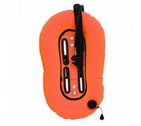 rockible Nylon Diving Wing Buoyancy Compensator Wing Bladder Backplate Air Capacity 25lbs Or 30lbs For Stable Buoyancy Control Suitable for technical wreck cave , Fluorescent Orange