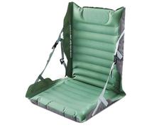 rockible Outdoor Inflatable Seat Inflatable Chair Cushion Seat Pad With Adjustable Backrest Nylon TPU Inner Layer Portable Folding Design Suitable for beach picnic campsite travel, Spring Rain Green