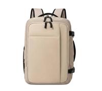 rockible Outdoor Sports Pack Travel Backpack Duffel Bag With Shoe Pocket Organized Main Compartment Design Two Carry Methods Coated Polyester Suitable for, Beige, Khaki