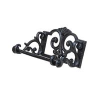 rockible Paper Towel Holder, Hanger Sturdy Home Decor, Rustic Wall Mounted Hand Towel Rack Tissue Roll Stand for Apartment Bathroom