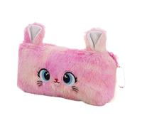 rockible Pencil Case Pen Bag Cute Stationery Organizer Pen Holder Pouch for Artists Supplies, Rose Pink