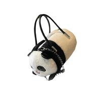 rockible Plush Shoulder Bag Girls Bag Travel Bag Cute Fluffy Shoulder Bag Female Lady Women Girls Handbag Girls Purse Bags for Girls Ladies Women Animal Pattern Handbags for Girls, Panda
