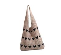 rockible Practical Crocheted Women's Shoulder Bag, Ideal As A Gift, for Picnics, Everyday Use and The Beach.
