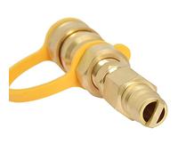 rockible Propane Quick Connector Fitting 1lb Disposal Tank Regulator Adapter for BBQ