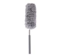 rockible Retractable Microfiber Dust Cleaner Bendable Dusting Brush Cobweb Duster for Furniture, Gray