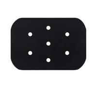 rockible Saddle Pad, Non-slip Pad, Breathable Saddle Mat with Holes for Daily Training in The Riding Club