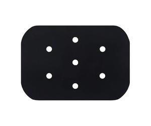 rockible Saddle Pad, Non-slip Pad, Breathable Saddle Mat with Holes for Daily Training in The Riding Club