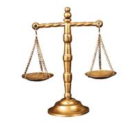 rockible Scale Jewelry Display Jewelry Storage Cosmetic Organizer Balance Scale for Home Graduation Attorneys Law Students Lawyer, 21cmx9.3cmx24cm